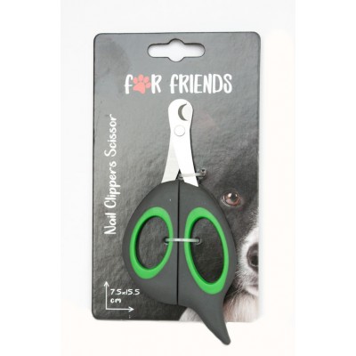 Когтерез-ножницы For Friends для кошек, 7.5*15.5 см. (арт. TYZ GZ424)