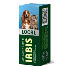 Биокапли ИРБИС ЛОКАЛ ушные для кошек и собак, 15 мл. (арт. TYZ EVC069)