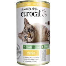 Eurocat - консервы для взрослых кошек с курицей, 415 гр. (арт. TYZ ED201)