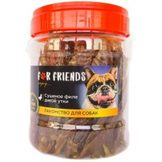 Лакомство для собак For Friends сушеное филе дикой утки, 500 гр. (арт. TUZ547)