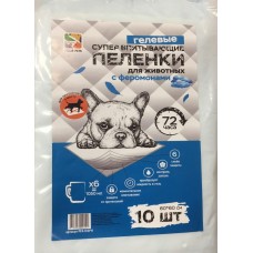 Four Pets - пеленки с феромонами для собак 60х60 см, 10 шт (арт. TYZ PFA103PH-10UP)