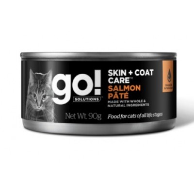 GO! Skin + Coat Care Salmon Pate - консервы для кошек всех возрастов с лососем