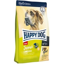 Happy Dog Junior Giant Lamb and Rice - корм для щенков крупных пород от 7 до 18 месяцев, ягненок и рис