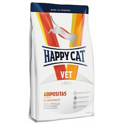 Happy Cat VET Diet Adipositas - сухой лечебный корм для кошек с избыточным весом, с птицей