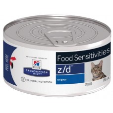Hill's Prescription Diet z/d Food Sensitivities - влажный диетический корм для кошек при пищевой аллергии 