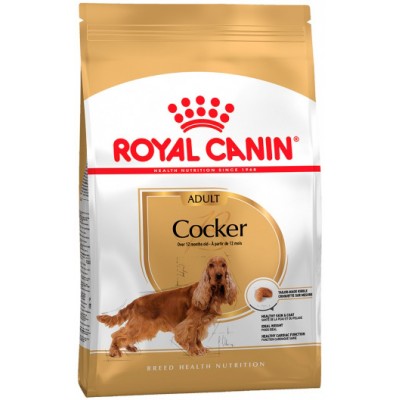 Royal Canin Cocker Adult - корм для взрослых собак породы Кокер спаниель с 10 месяцев.