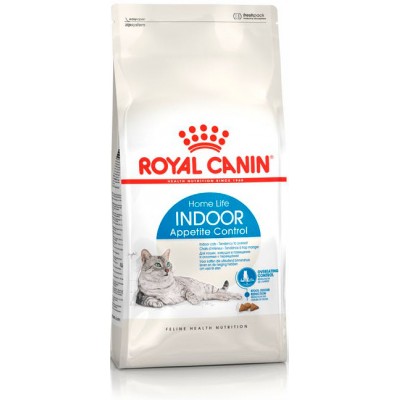 Royal Canin Indoor Appetite Control - для взрослых (1-7 лет) кошек живущих в помещении и склонных к перееданию
