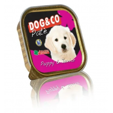 Adragna Dog&Co Pate Puppy - консервированный корм для щенков, паштет из курицы и говядины