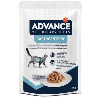 Advance Cat Diets Gastroenteric Adult - влажный корм для взрослых кошек с проблемами ЖКТ, курица, 85 г (арт.  5812)