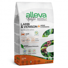 Alleva Holistic Adult Cat Lamb & Venison - беззерновой сухой корм для взрослых кошек, с ягненком и олениной