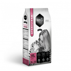 Amity Premium Sterilized Cats Lamb & Rice - сухой корм для взрослых стерилизованных кошек,  с ягненком и рисом