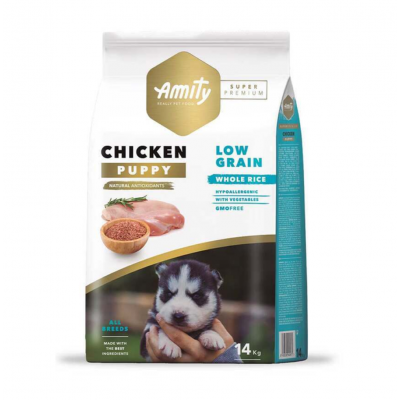 Amity Super Premium Puppy Chicken - сухой корм для щенков всех пород