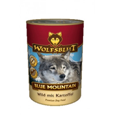 Wolfsblut Blue Mountain Adult - консервы для взрослых собак всех пород с мясом оленины "Голубая гора" 395 гр.