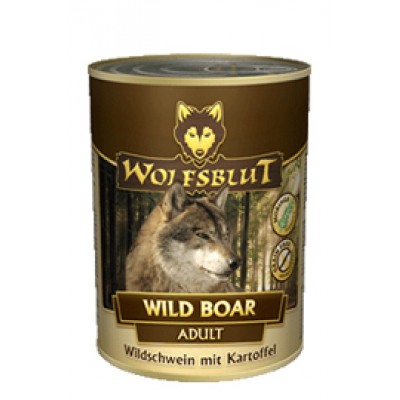 Wolfsblut Wild Boar Adult - консервы для взрослых собак с мясом дикого кабана "Дикий кабан" 395 гр.