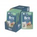 Brit Premium Puppy Mini Apple&Turkey - паучи для щенков мини пород с индейкой с яблоком в соусе (арт. 5053070) 