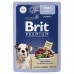 Brit Premium Dog Puppy Veal - паучи для щенков всех пород с телятиной в соусе, 85 г (арт. 5053001)