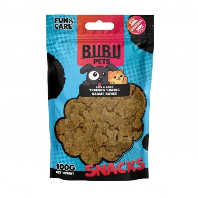 Bubu Pets Косточки для дрессировки, кролик, 100 г