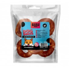 Bubu Pets Мясо утки на сыромятных кольцах, 500 г