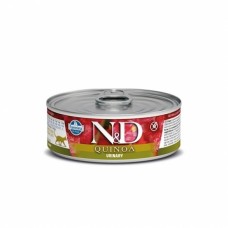 Farmina N&D Grain Free Quinoa Line Urinary Duck - влажный корм для взрослых кошек для профилактики мкб (киноа, утка), 80 г
