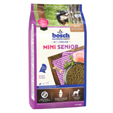 Bosch Mini Senior - сухой корм для пожилых собак мелких пород, с птицей