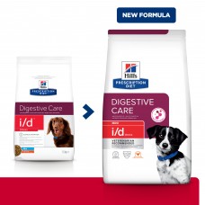 Hill's Prescription Diet i/d Stress Mini Digestive Care - cухой диетический корм для собак мелких пород при расстройствах жкт вызванных стрессом, с курицей 