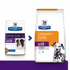 Hill's Prescription Diet u/d Urinary Care - cухой диетический корм для собак при хронической болезни почек 