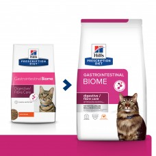  Hill's Prescription Diet Gastrointestinal Biome - сухой диетический корм для кошек при расстройствах пищеварения и для заботы о микробиоме кишечника, c курицей 