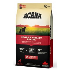 Acana Recipe Sport & Agility (75/25) - беззерновой корм для активных собак всех пород, со свежим цыпленком, индейкой, сельдью