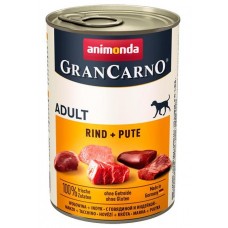 GranCarno Original Adult - консервы для собак с говядиной и индейкой (400 г) (арт. 82734) 