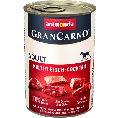 GranCarno Original Adult - консервы для собак, мясной коктейль (400 г, 800 г) (арт. ВЕТ82730, ВЕТ82739)