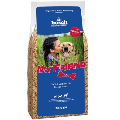 Bosch Dog My Friend - корм для взрослых собак со средним уровнем активности, с мясом и злаками