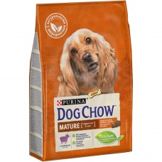 Dog Chow Mature Adult 5+ Lamb - для взрослых собак старшего возраста с ягненком