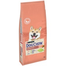 Dog Chow Sensitive - корм для чувствительных собак с лососем