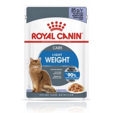 Royal Canin Light Weight Care - кусочки в желе для контроля веса для взрослых кошек (85 гр.)