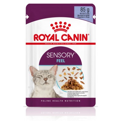 Royal Canin Sensory Feel Jelly - влажный корм для кошек старше 1 года, кусочки в желе (85 гр.)
