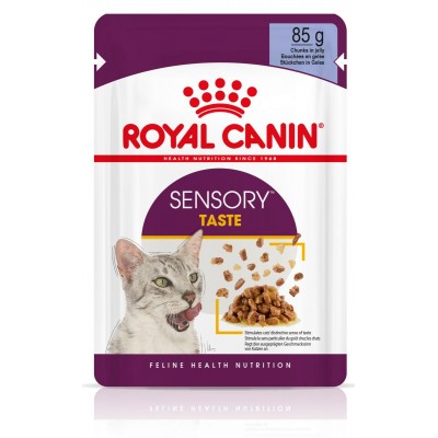 Royal Canin Sensory Taste Jelly - влажный корм для кошек старше 1 года, кусочки в желе (85 гр.)