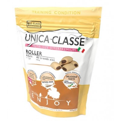 Unica Classe ROLLER ENJOY - печенье для взрослых собак всех пород со вкусом курицы, 400 г