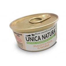 Unica Natura - влажный корм для взрослых кошек с курицей, 70 гр (арт. 22624)