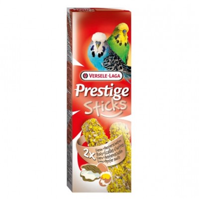 Versele Laga PRESTIGE Sticks Палочки для волнистых попугаев с яйцом и ракушечником, 2х30 гр. (арт. TRB 422323)