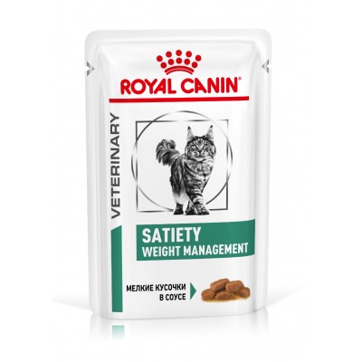 Royal Canin Satiety Weight Management SAT34 - пресервы для кошек при избыточном весе, 85 г.