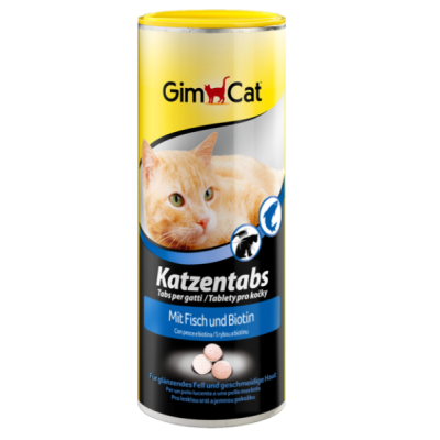 GimCat Витамины для кошек с рыбой и биотином 425 гр. (арт.419077)