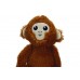 Beeztees Игрушка для собак плюшевая обезьянка "Edo" с пищалкой, 18 см (арт. 619266)