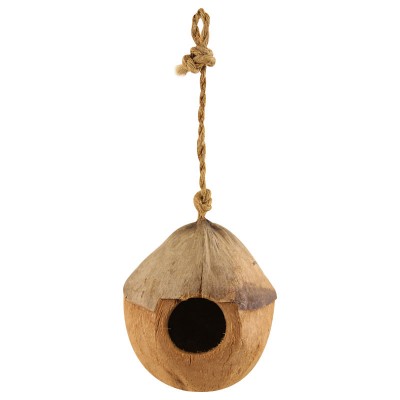 Triol Домик NATURAL для птиц из кокоса "Бунгало", 100-130мм (арт. 52031001)