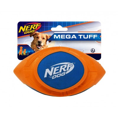 NERF мяч для регби из вспененной резины и нейлона, 18 см (серия "Мегатон") (арт. 54412)