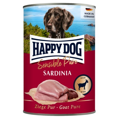 Happy Dog Sensible Pure Sardinia - консервы для собак всех пород, из мяса козы