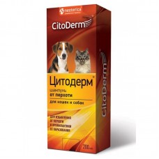 CitoDerm шампунь от перхоти для собак и кошек, 200 мл
