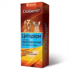 CitoDerm Шампунь дерматологический для собак и кошек, 200 мл
