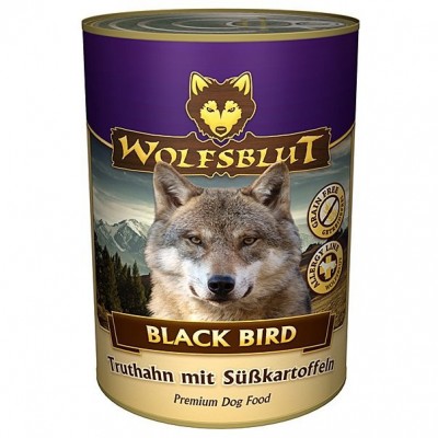 Wolfsblut Black Bird Adult - консервы для взрослых собак с индейкой "Черная птица" 395 гр.