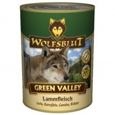 Wolfsblut Green Valley Adult - консервы для собак с ягненком "Зеленая поляна" 395 гр.