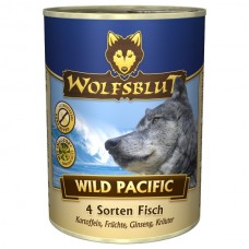 Wolfsblut Wild Pacific Adult - консервы для взрослых собак c 4 видами рыбы "Дикий океан" 395 гр.